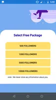 TikBooster - Get Fans Followers & Likes by Hashtag Tangkapan skrin 2