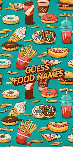 Guess food games ဖန်သားပြင်ဓာတ်ပုံ 0