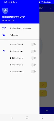 Techoragon VPN Lite Schermafbeelding 1