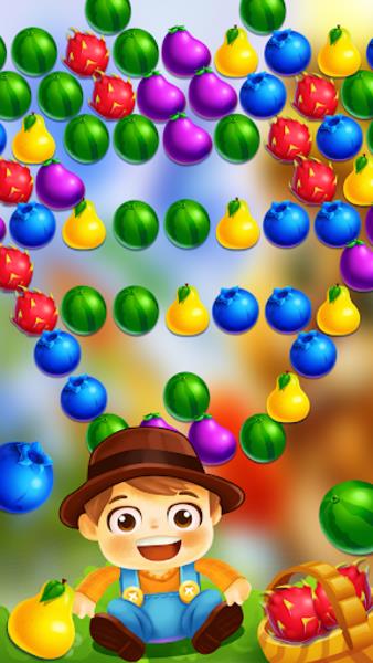 Farm Bubble Shooter Story - Fruits mania Capture d'écran 2