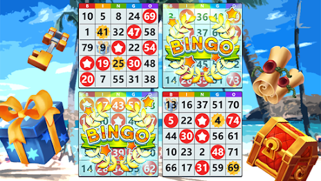 Bingo Treasure - Bingo Games 스크린샷 2