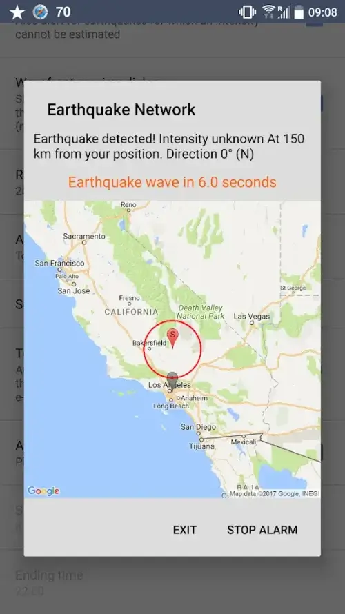 Schermata Earthquake Network PRO 0