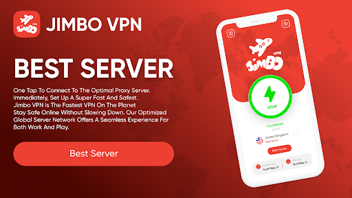 Jimbo VPN Tangkapan skrin 1