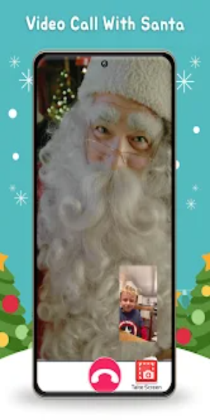 Facetime Santa Call Santa App Capture d'écran 0