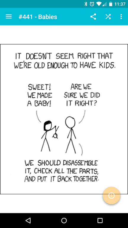 Schermata ViewXkcd 2