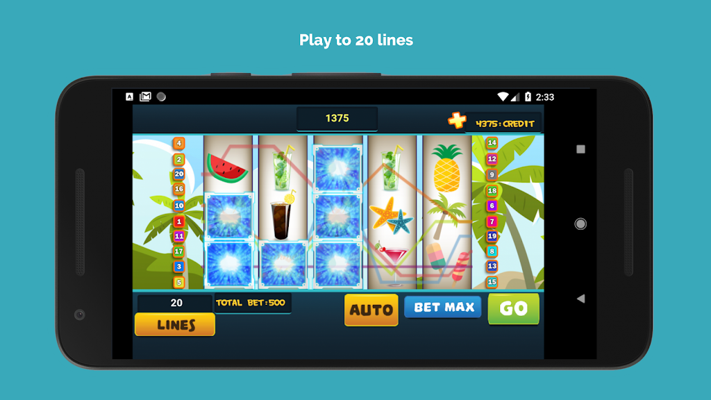 Lucky Vegas - Summer Cocktail Slot Jackpot Machine应用截图第1张