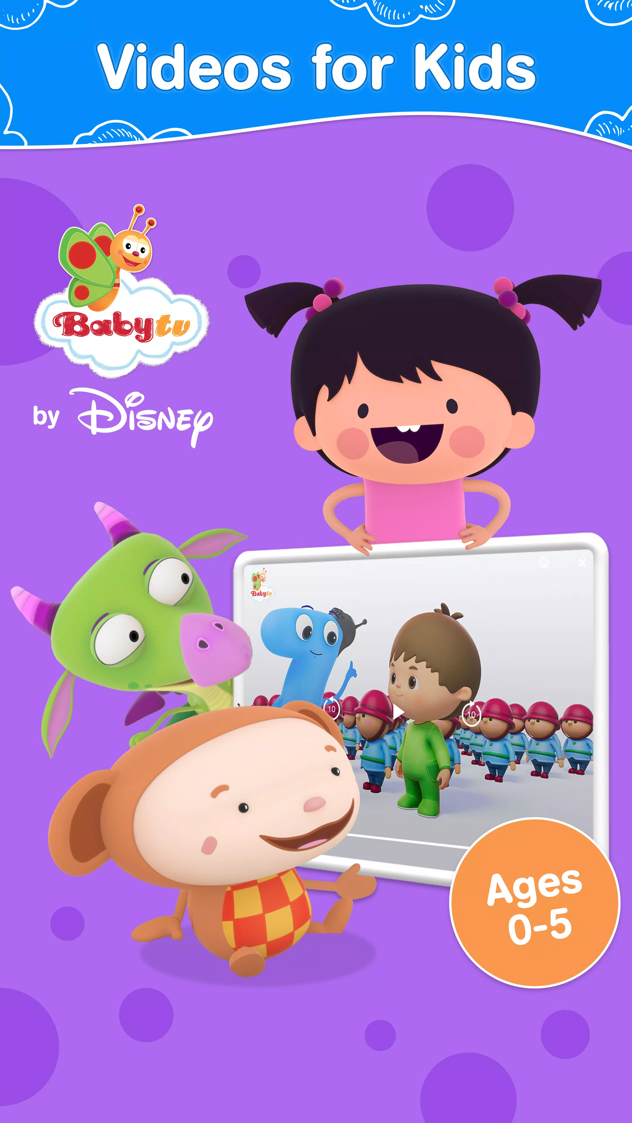 Schermata BabyTV - Kids Videos & Songs 0