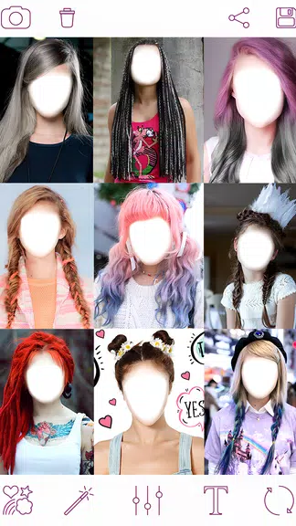 Girls Hairstyles Ảnh chụp màn hình 3