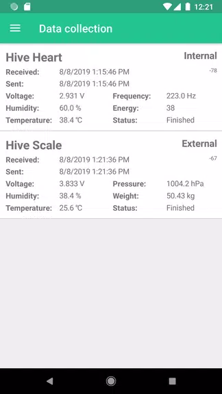 Bee Hive Monitoring Gateway Schermafbeelding 1