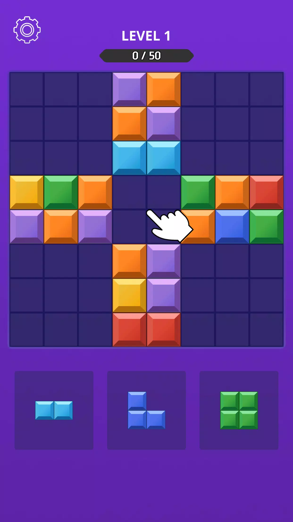 Block Blast Puzzle ภาพหน้าจอ 0