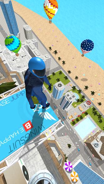 Base Jump Wing Suit Flying Mod Screenshot 1