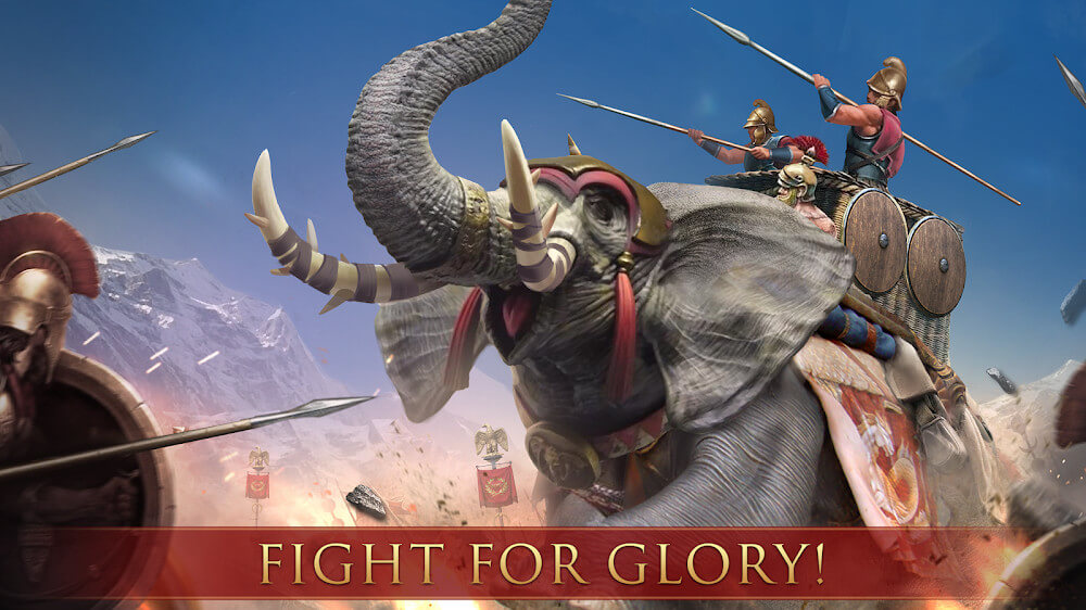 Grand War: Rome Strategy Games Mod ဖန်သားပြင်ဓာတ်ပုံ 0