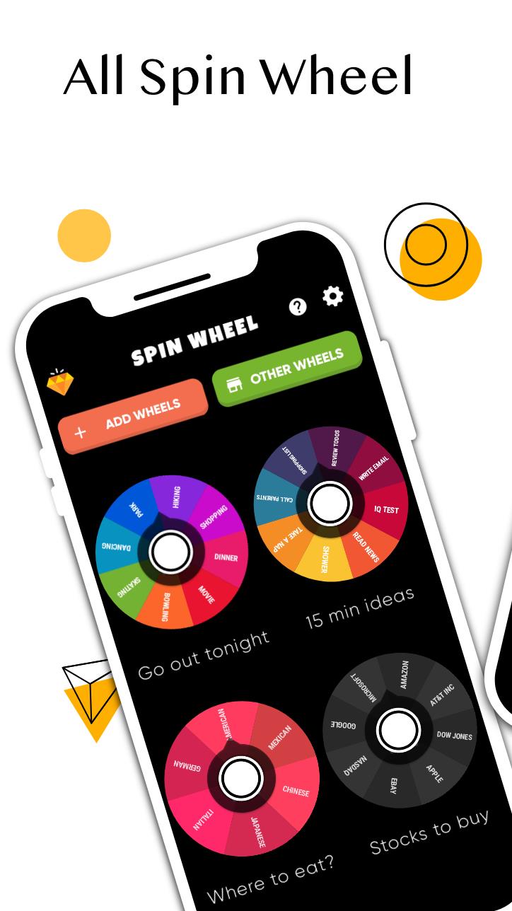 Spin The Wheel Decision Picker ภาพหน้าจอ 1