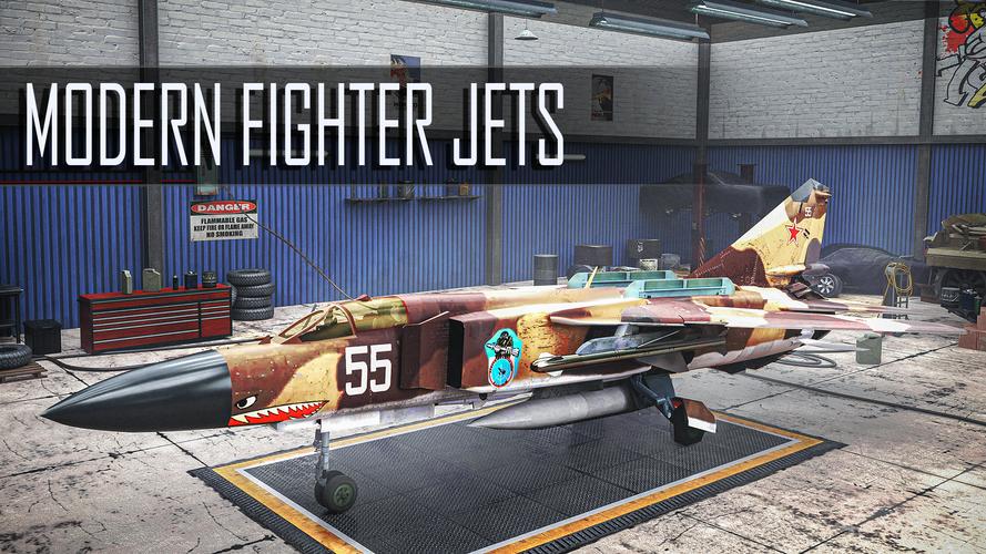 Jet Fighter: Sky Combat 3D应用截图第2张