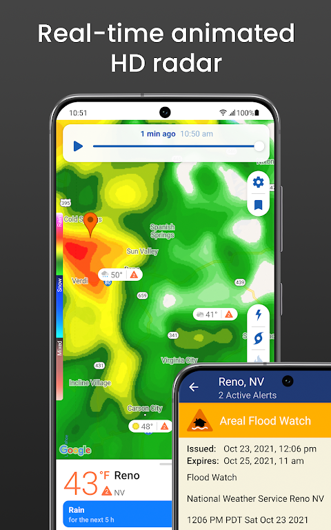 Clime: NOAA Weather Radar Live ภาพหน้าจอ 2