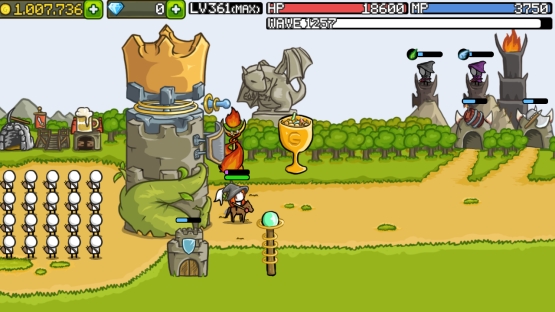 Grow Castle Tower Defense ဖန်သားပြင်ဓာတ်ပုံ 3