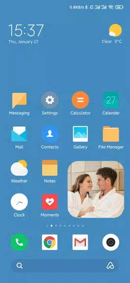 Moments Widget Zrzut ekranu 0