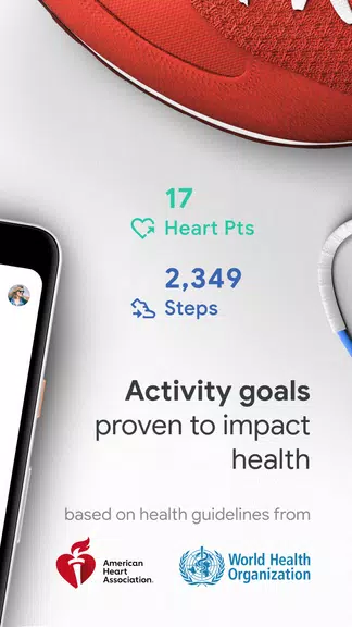 Google Fit: Activity Tracking স্ক্রিনশট 1