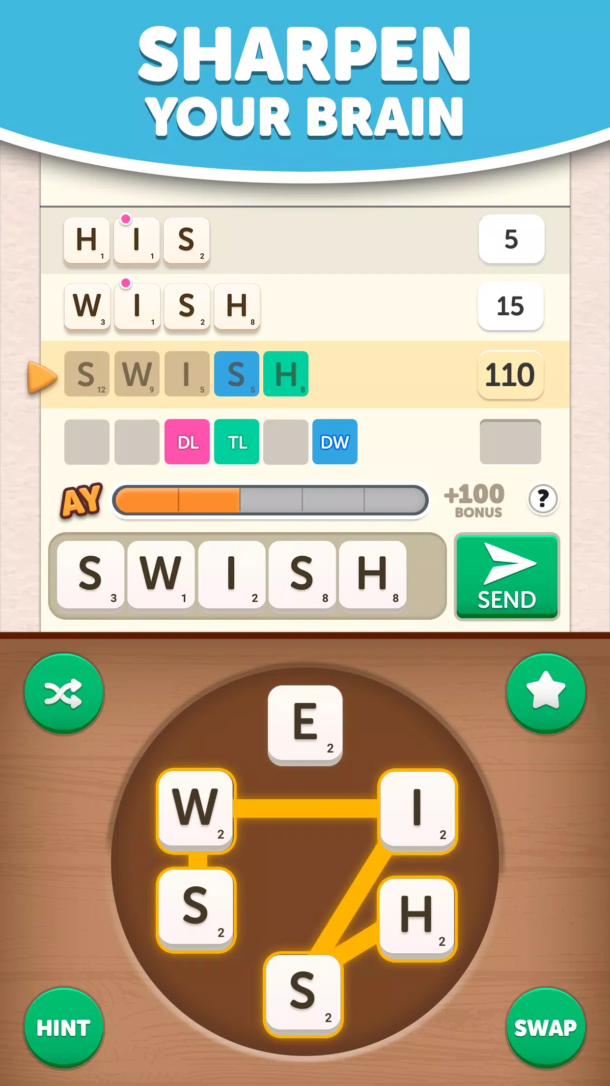 Anagram Yatzy 螢幕截圖 0