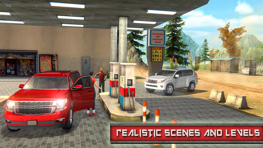 Offroad City Taxi Game Offline スクリーンショット 1