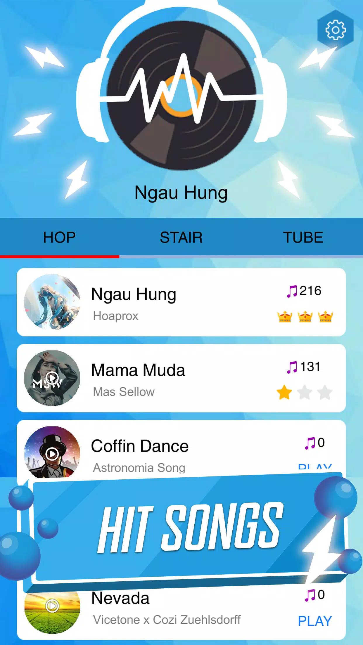 Color Music Hop Ball Games Ảnh chụp màn hình 1