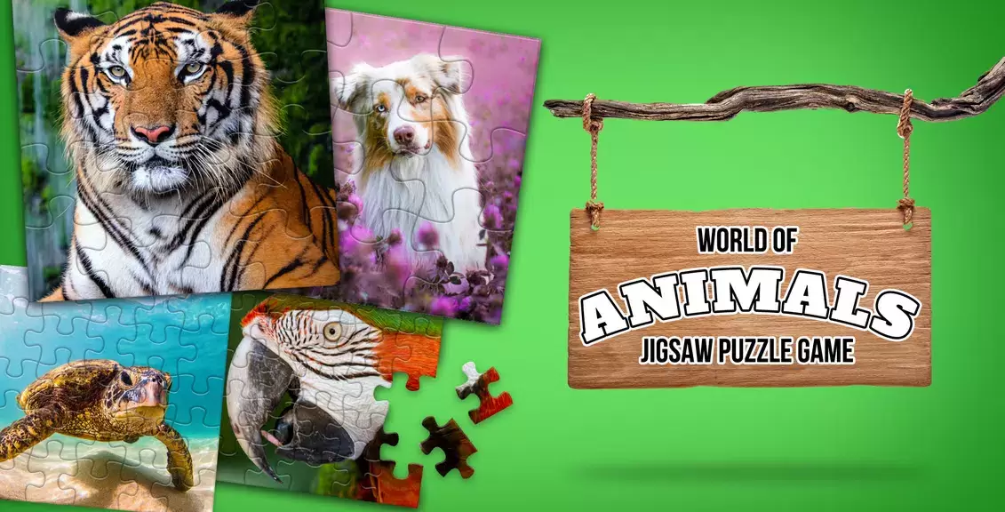 Animal puzzle games offline Zrzut ekranu 0