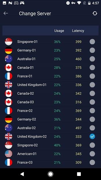 QuickVPN Mod Schermafbeelding 1