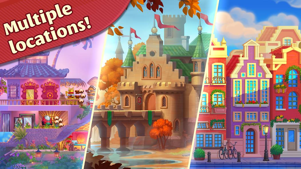 Grand Hotel Mania: Hotel games Mod ဖန်သားပြင်ဓာတ်ပုံ 3