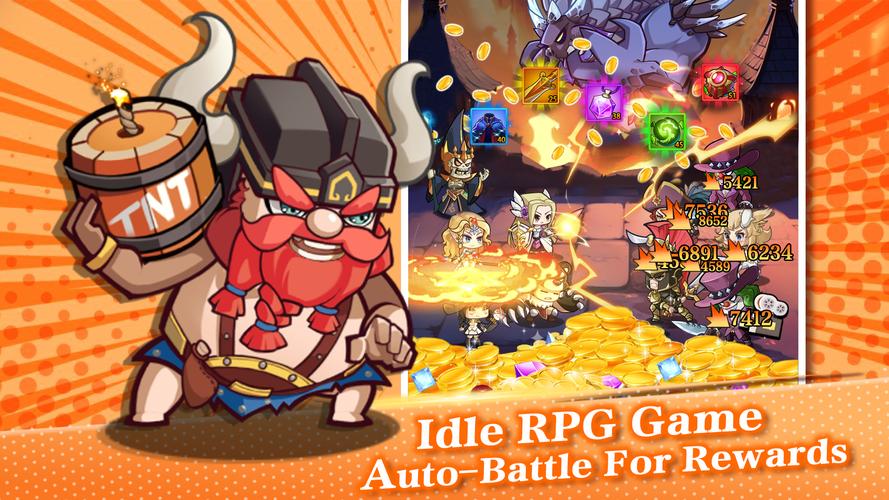 Mythic Summon: Idle RPG 螢幕截圖 2