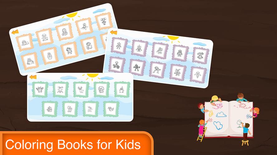 Coloring Games for Kids, Paint Скриншот 3