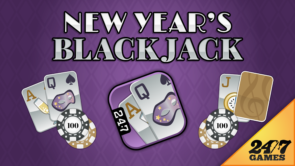 New Years Blackjack 螢幕截圖 0