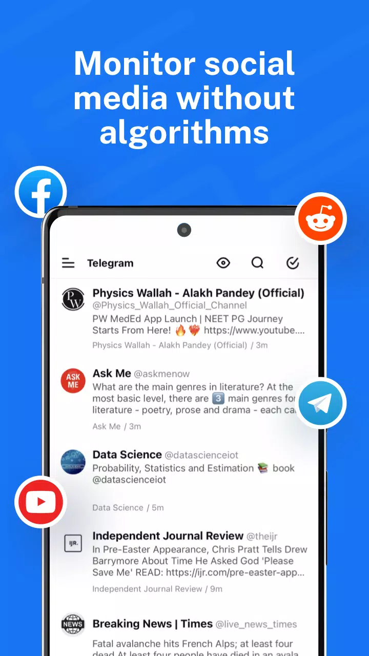 Schermata Inoreader 3