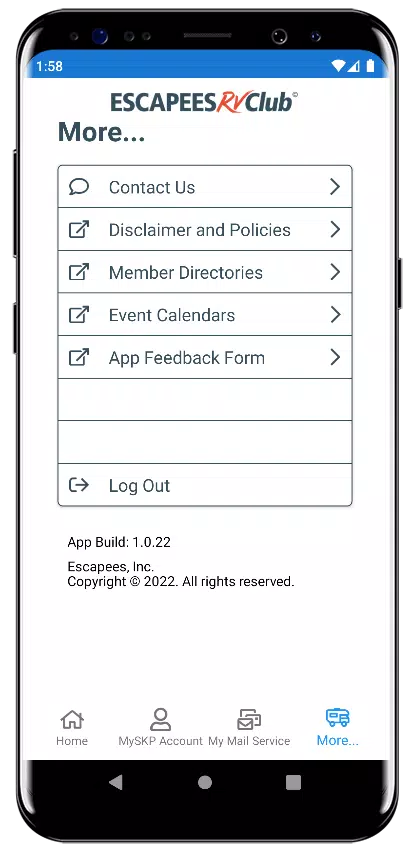 Escapees RV Club Mobile App 螢幕截圖 3
