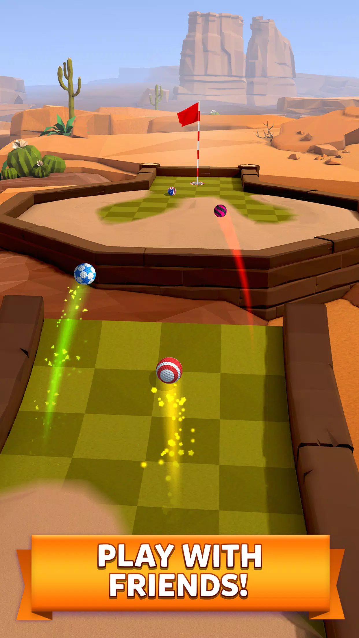 Golf Battle Captura de tela 2