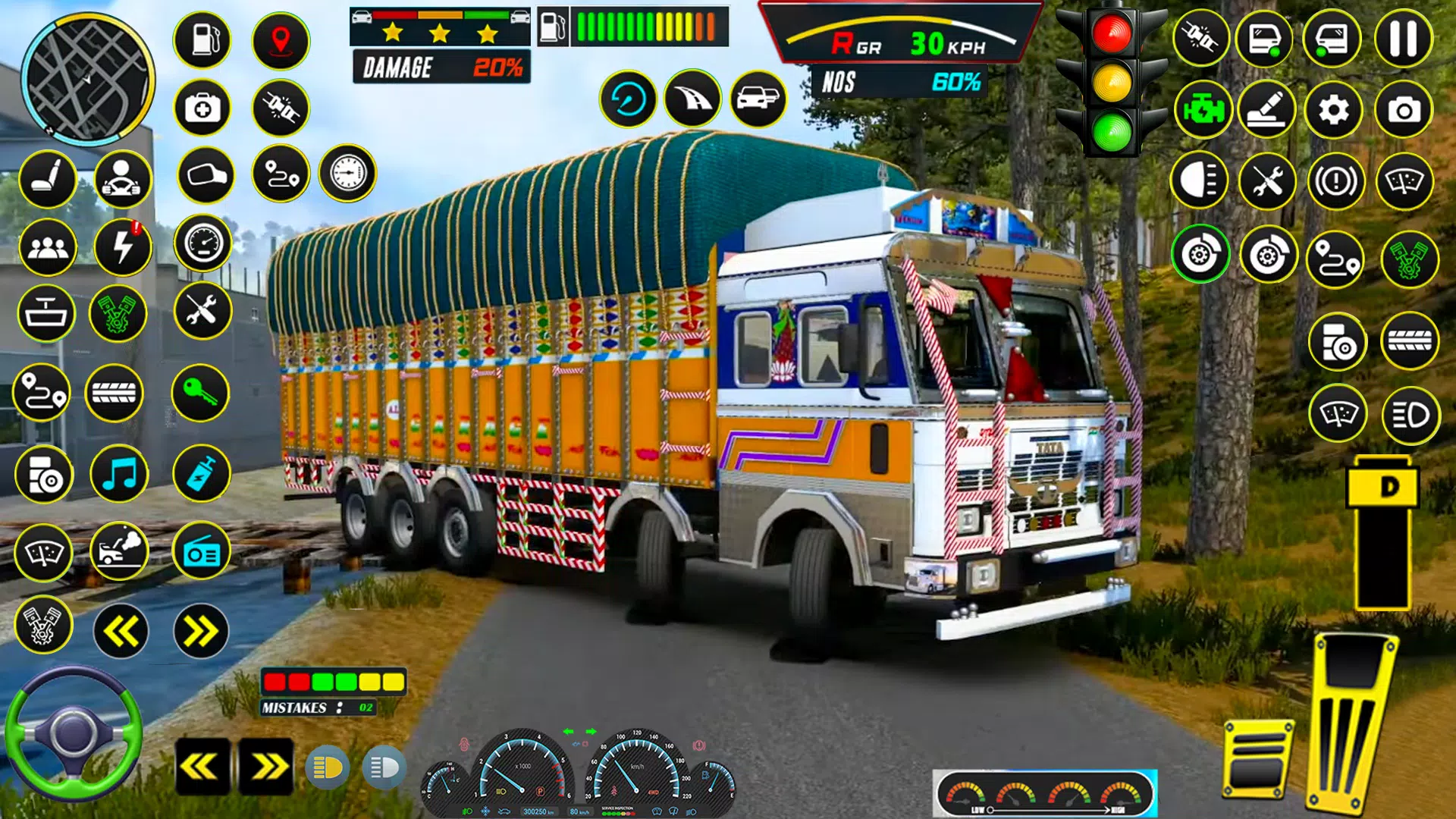 Indian Larry Truck Driving 3D Screenshot 0