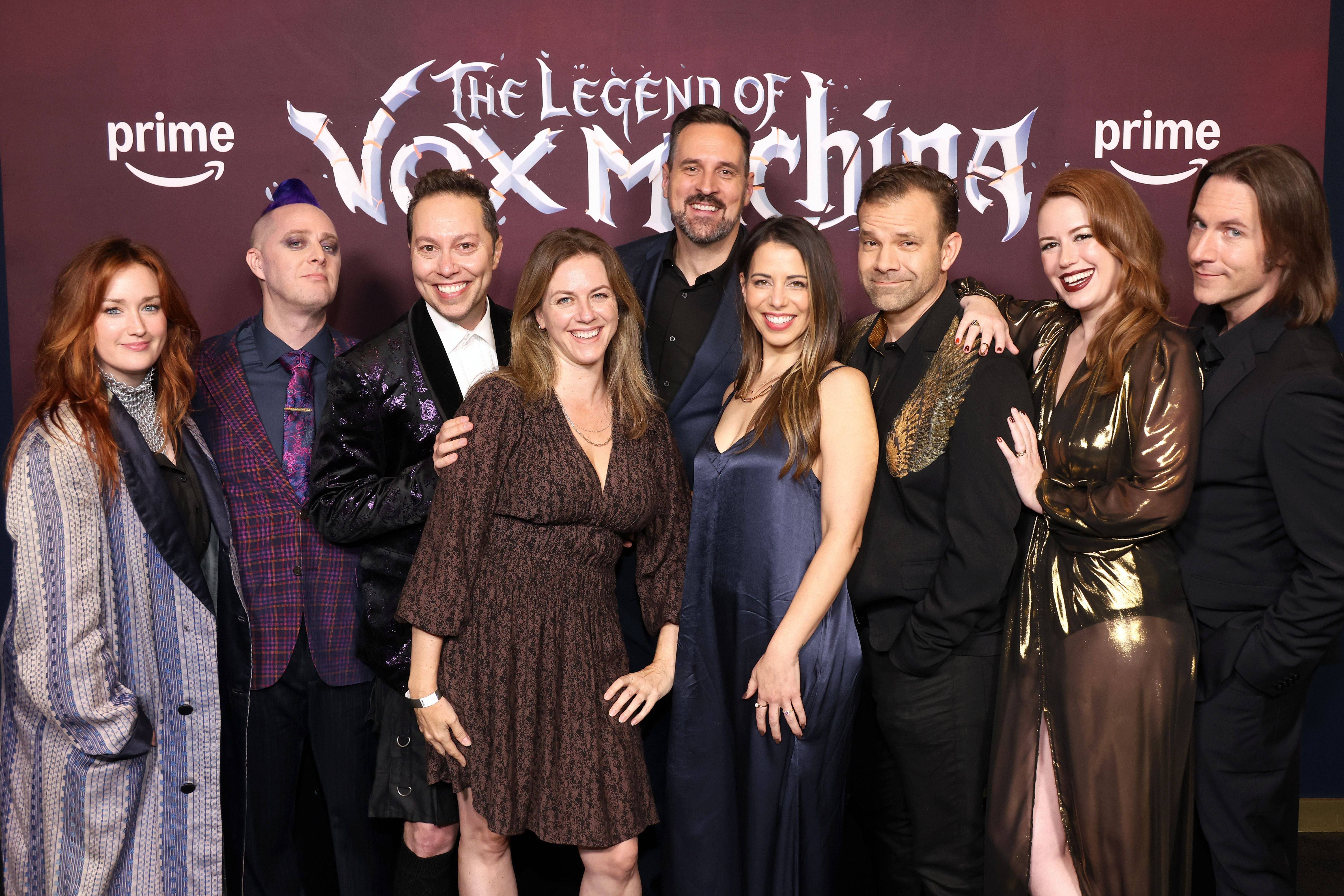 El elenco de la leyenda de Vox Machina