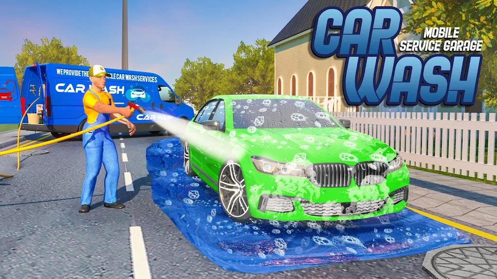 Mobile Car Wash: Car Games 3d 螢幕截圖 1