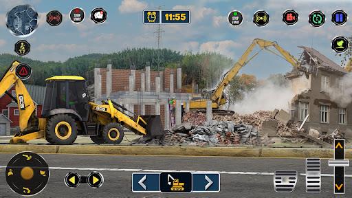 Heavy Excavator JCB Games स्क्रीनशॉट 3