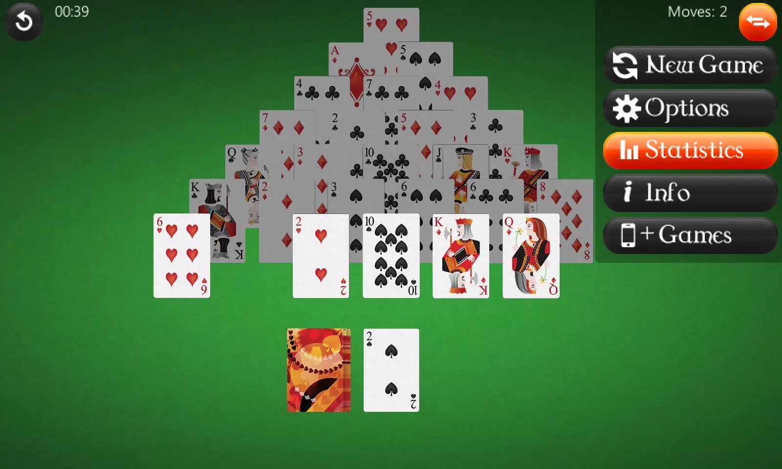 Pyramid Solitaire ภาพหน้าจอ 2