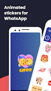 Stickers GIF para WhatsApp Screenshot 0