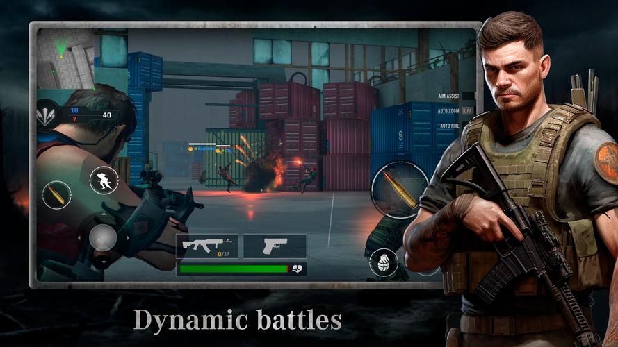 Elite War zone Game Battle PVP 螢幕截圖 1