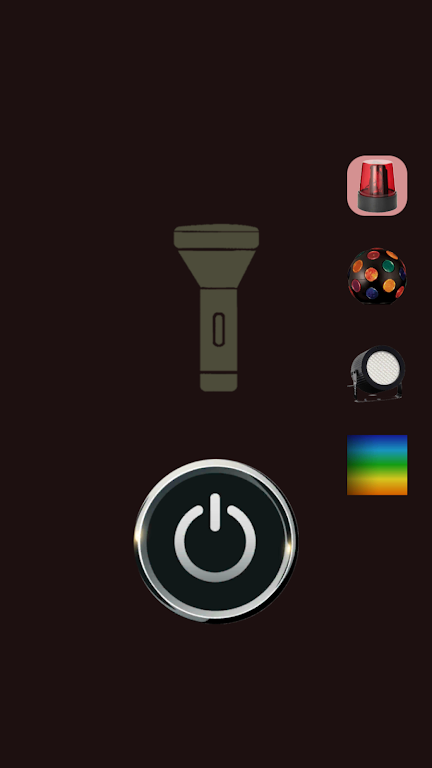 Flashlight color lights ဖန်သားပြင်ဓာတ်ပုံ 0