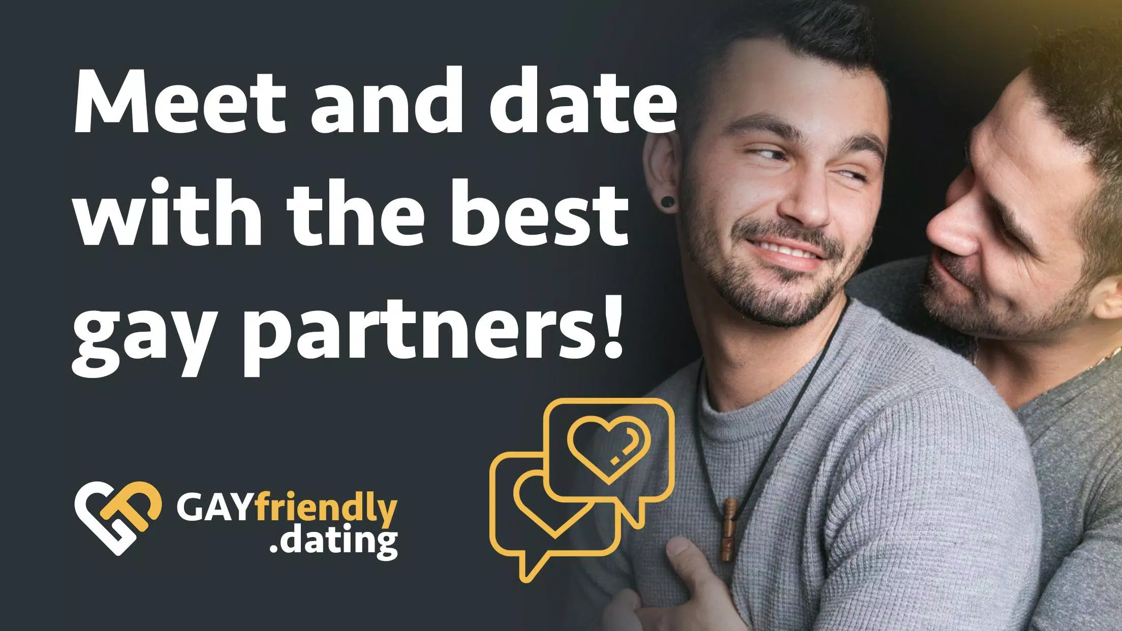 Schermata Gay guys chat & dating app 0