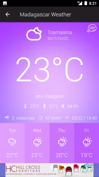 Schermata Madagascar Weather 2