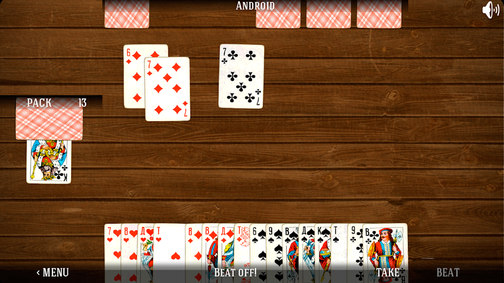 Durak - The Card Game Captura de tela 1