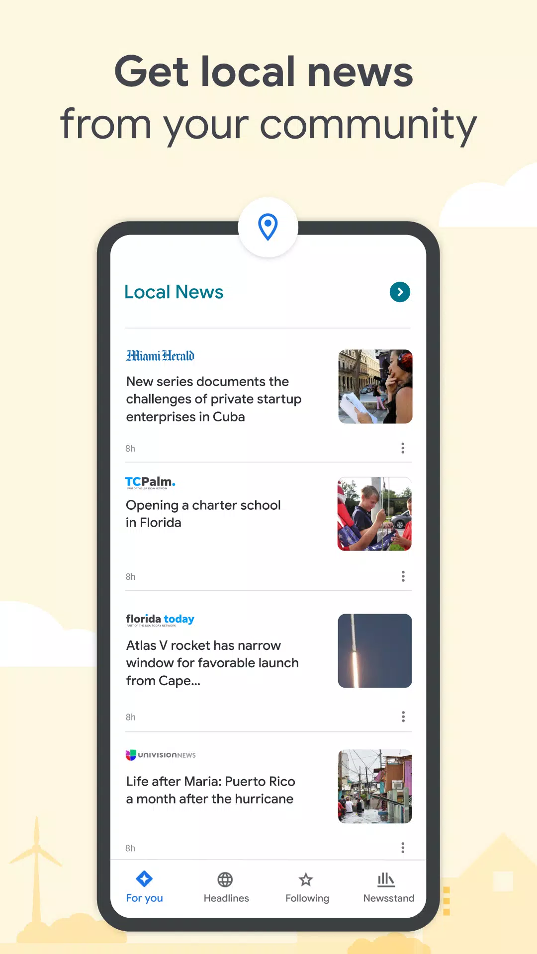 Google 新聞 – 每日頭條新聞 螢幕截圖 1