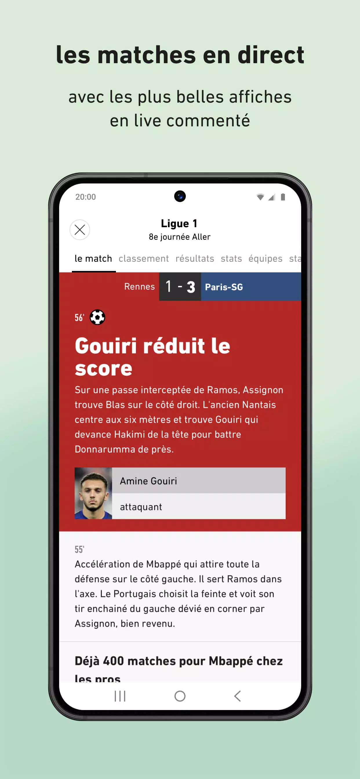 L'Équipe : live sport and news Captura de tela 0