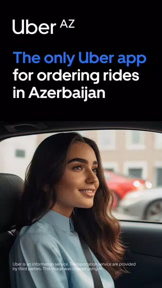 Uber AZ — Taksi və Çatdırılma 스크린샷 0