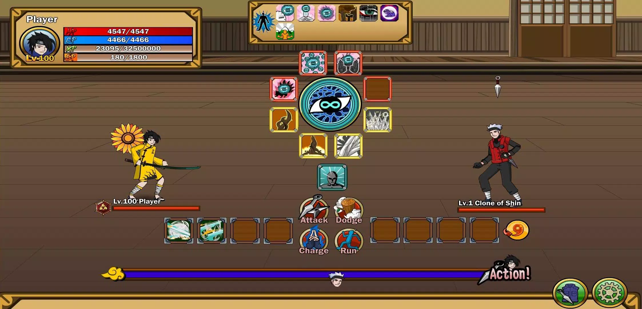 Ninja Rift Captura de tela 1