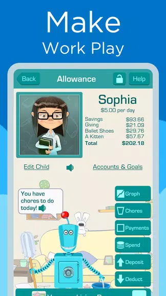 Schermata Chores & Allowance Bot 2